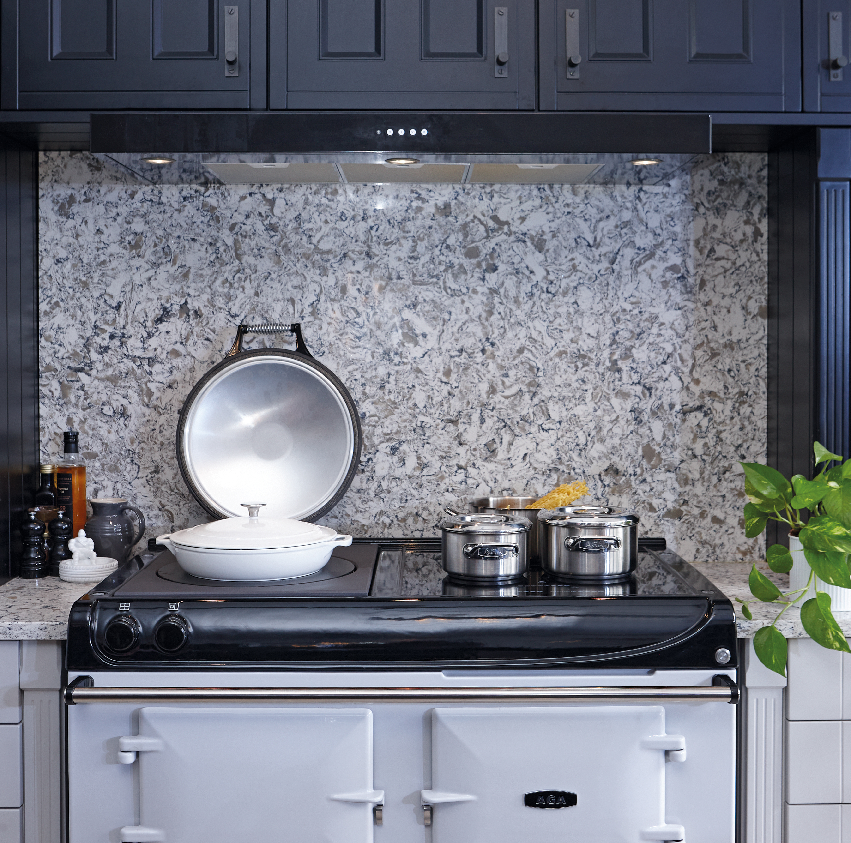 AGA eR3 cooker in Pearl Ashes