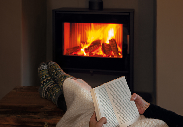 Warming by the AGA Ludlow Stove