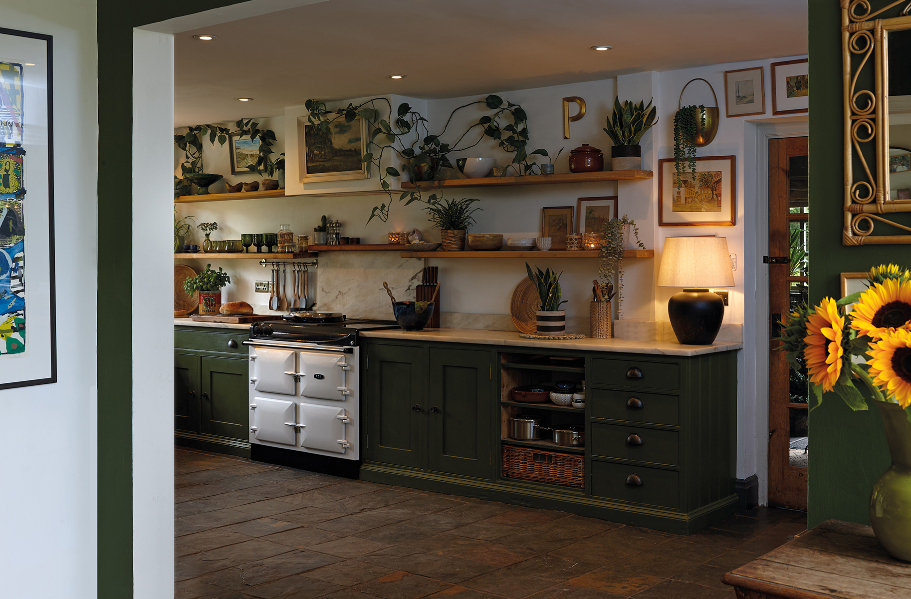 AGA eR3 100 in White at Pandora Maxton's house