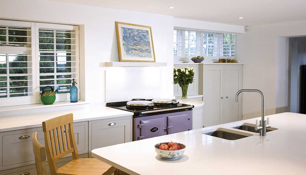 The AGA tap is ideal for modern and traditional kitchens 