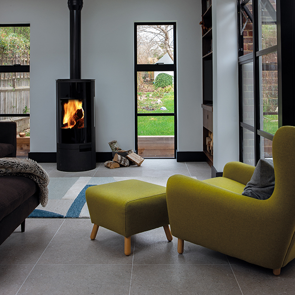 The AGA Dorrington wood burning stove