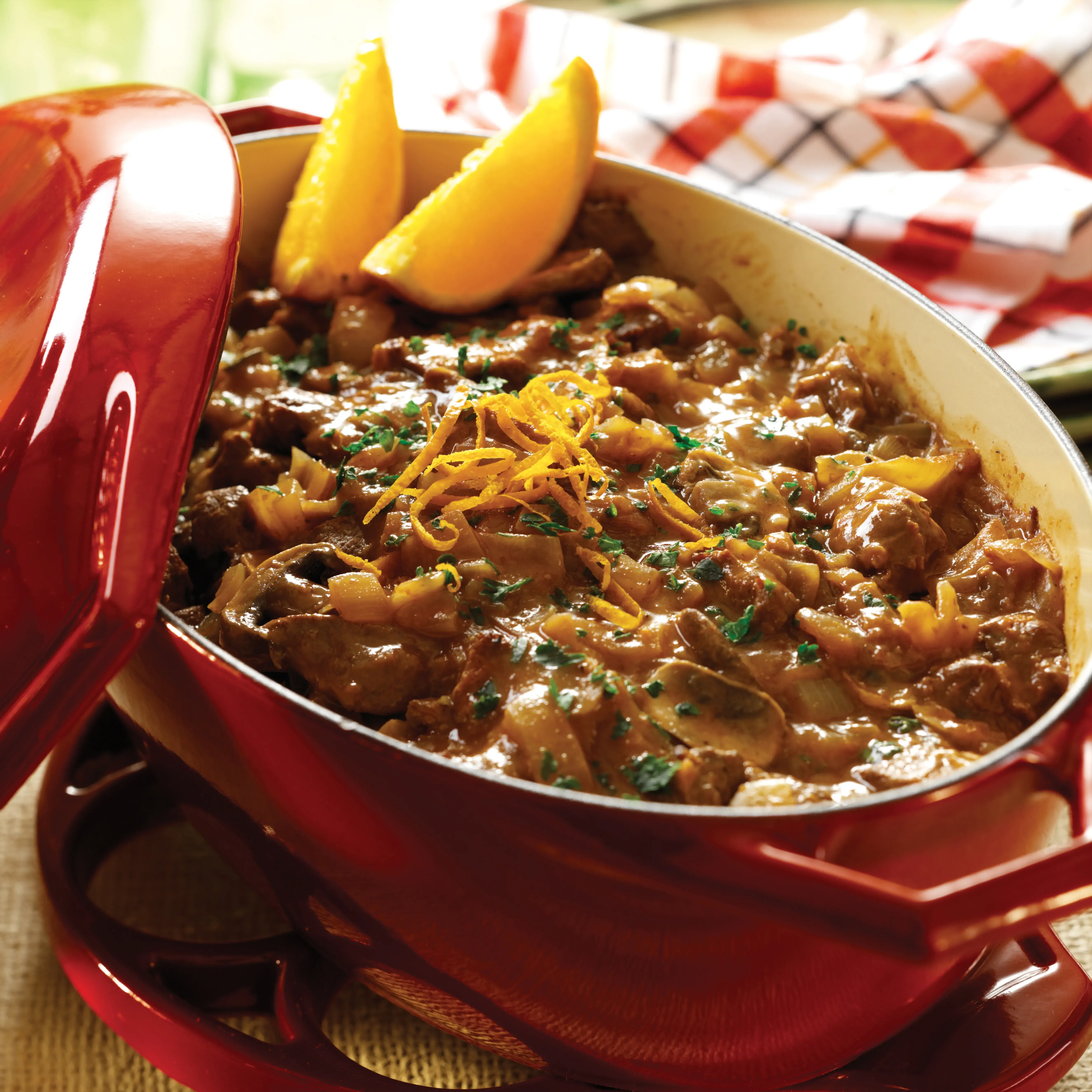 Beef and Orange Casserole