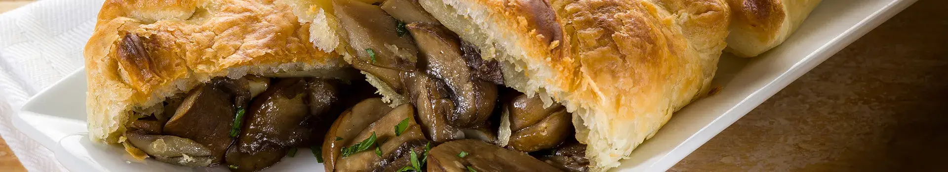 Michaelmas Mushroom Strudel