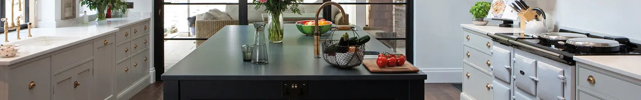AGA 7 Series 150 Induction Range Cooker in Pearl Ashes