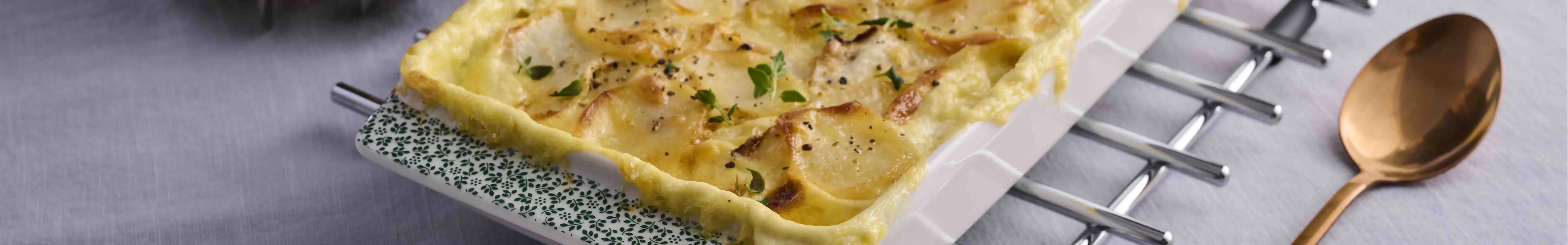Potato and Celeriac Gratin