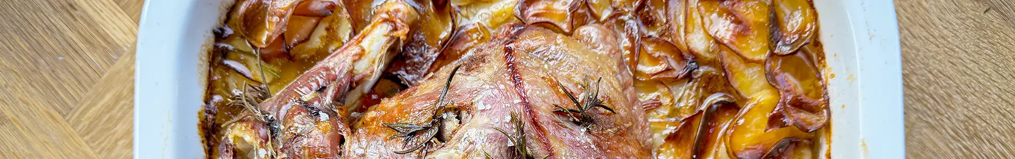 Lamb boulangère