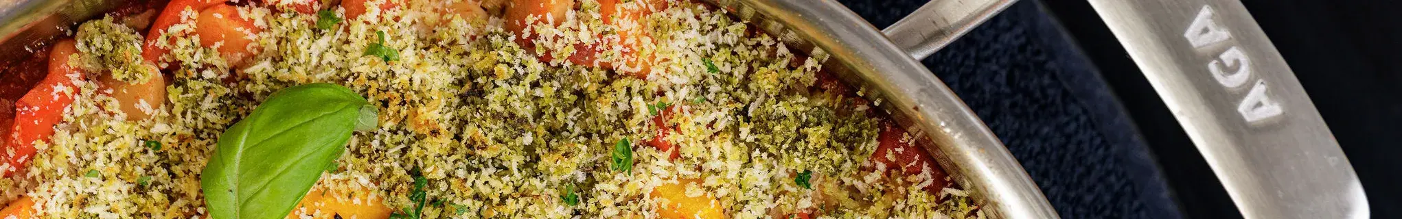  AGA Butternut Squash, Tomato and Butterbean Bake