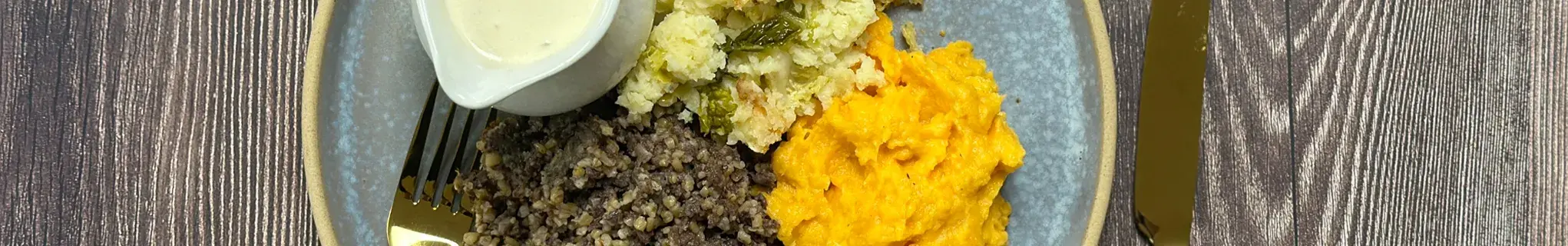Burns night supper 