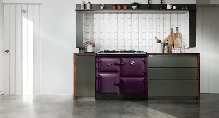 Rayburn 600 Series in Aubergine 
