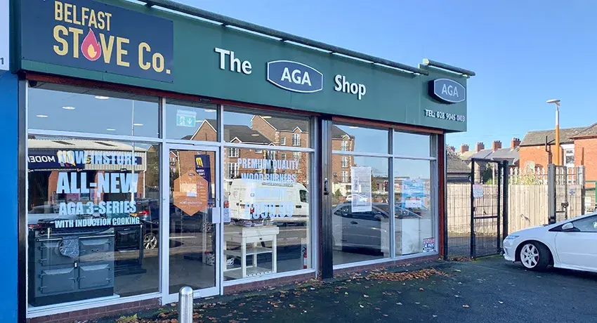 AGA Belfast shop exterior 