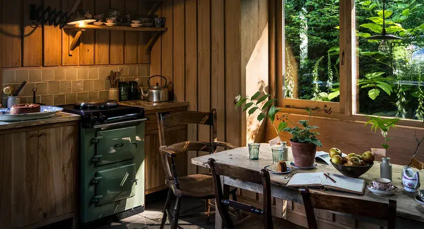 National Garden Scheme garden featuring AGA 60 in Olivine