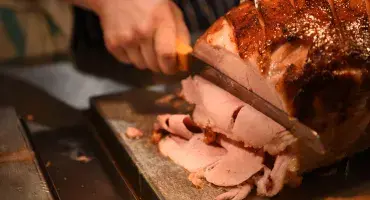 Mustard Encrusted Gammon