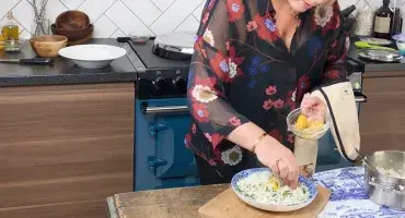 Steamed Lemon Rice - Healthy Eating & AGA Cooking