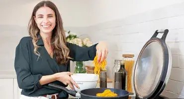 Naturally Sassy cooking on her AGA eR7 Series
