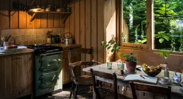 National Garden Scheme garden featuring AGA 60 in Olivine