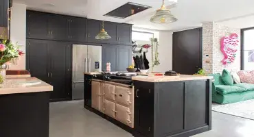 AGA Kitchen Blush