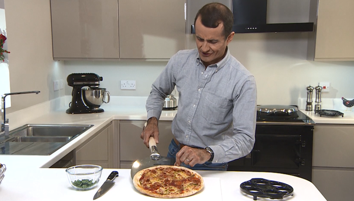 Pizza on the AGA