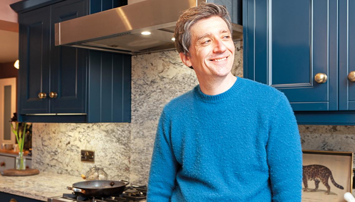 Chef Ben Tish at home