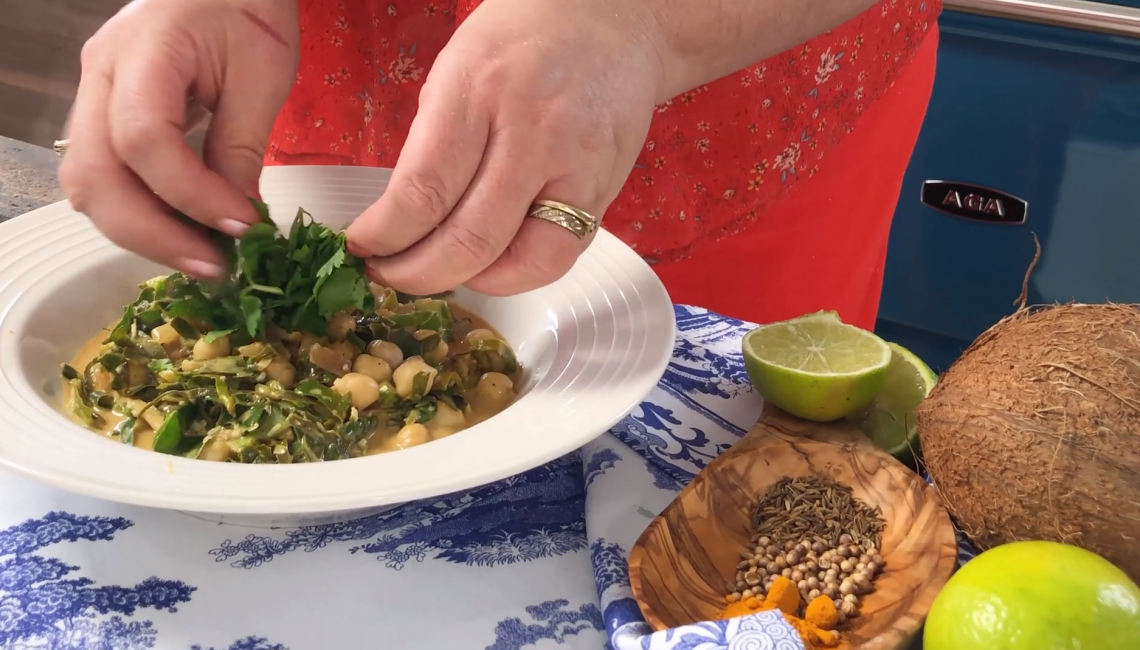 Cooking a Coconut Curry
