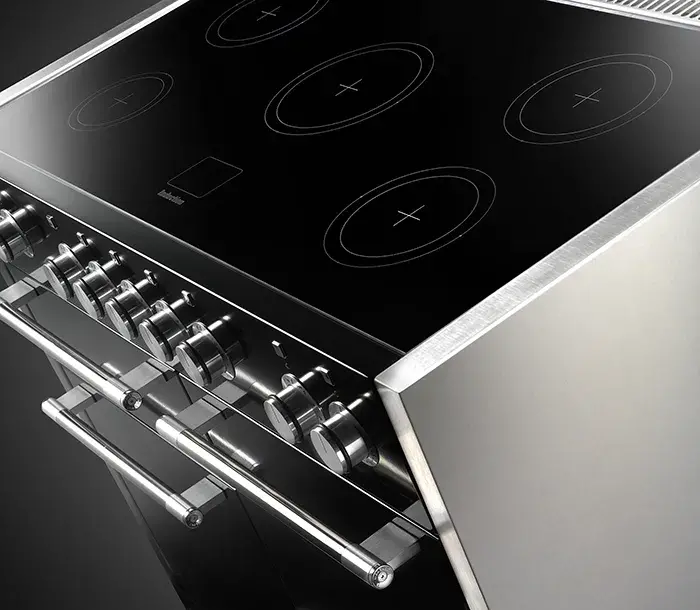 Induction hob top