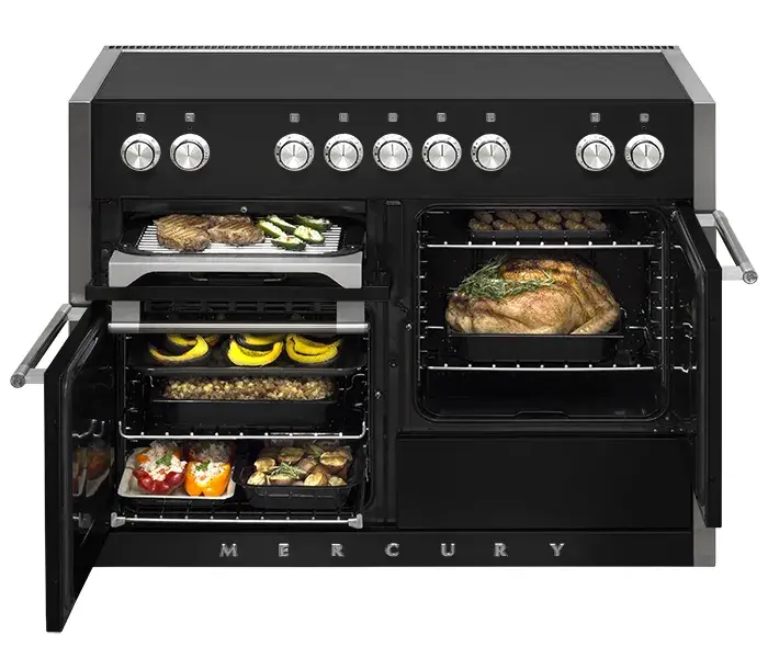 The ovens of the Mercury cooker