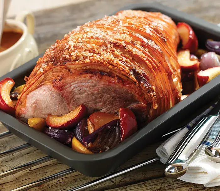 Gammon resting after cooking