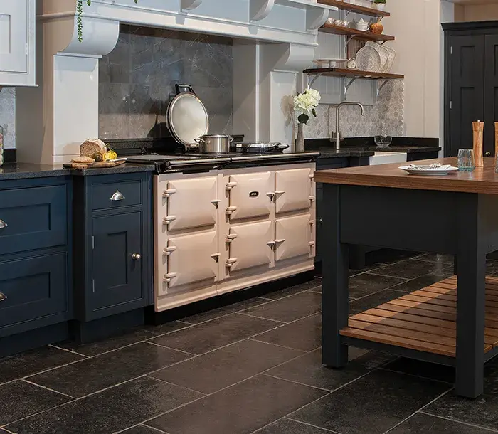 AGA 7 Series cooker in Blush 