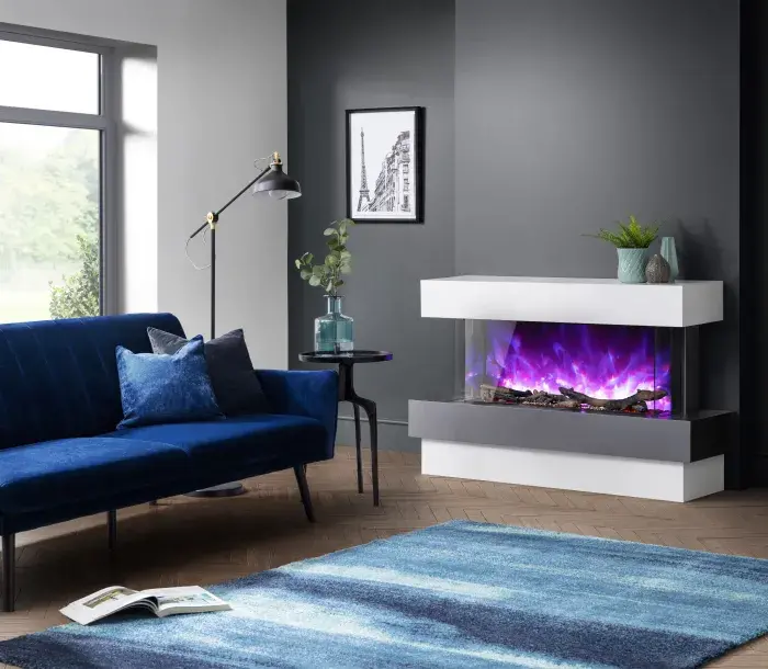 Rayburn Stratus Tru View Fire and Fire Suite