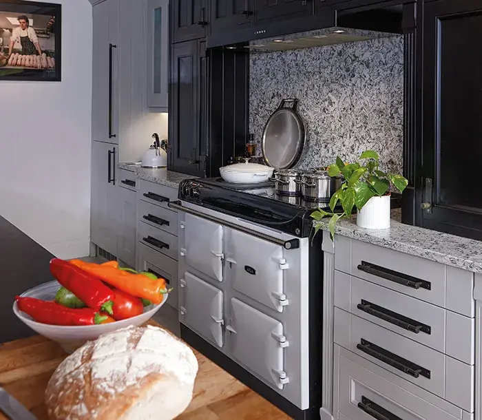 AGA eR3 Series 110 in Pearl Ashes with Induction Hob 