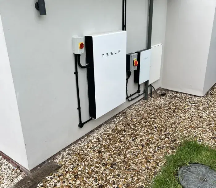 Tesla Battery on the wall