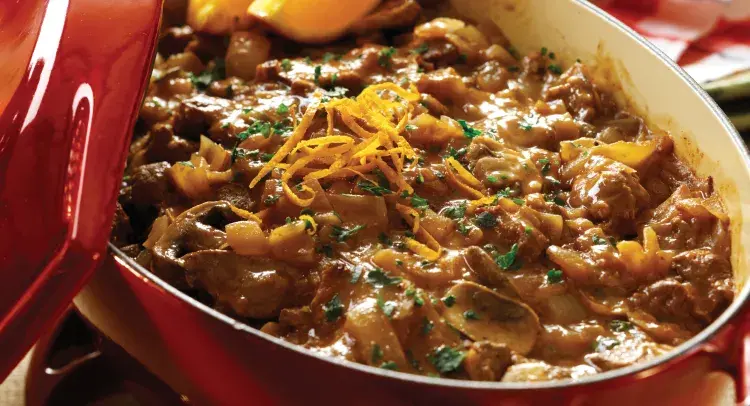 Beef and Orange Casserole