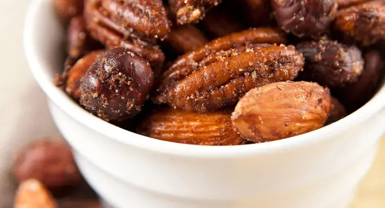 Festive Spiced Walnuts