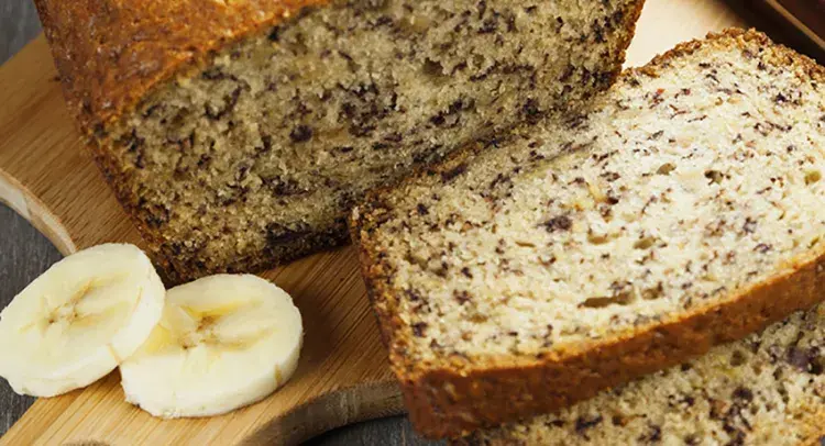 Banana bread loaf