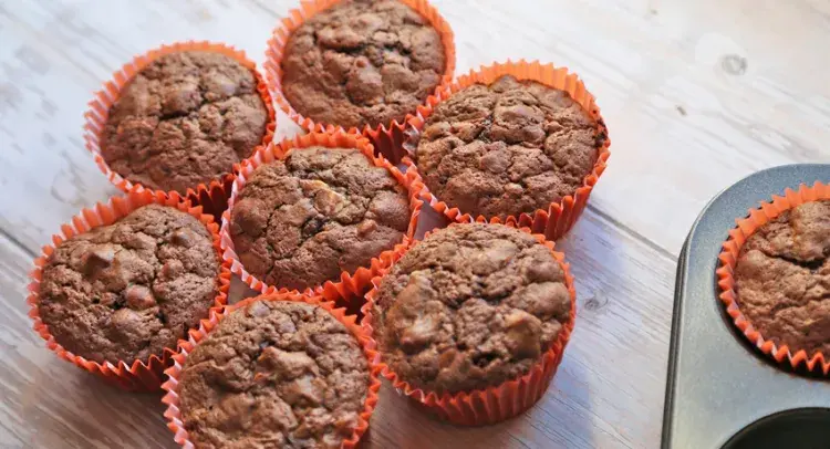 Triple Chocolate Muffins 